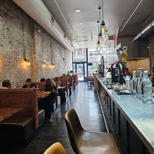 Interior looking toward the front door