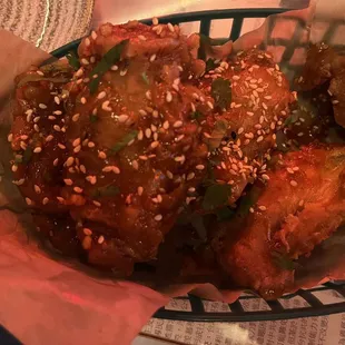 Twice Fried Chicken Wings