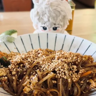 Pad thai~ ohh boy the flavor is the bomb~ a little spicy kick at the end