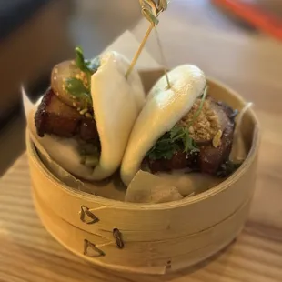 Pork belly bao