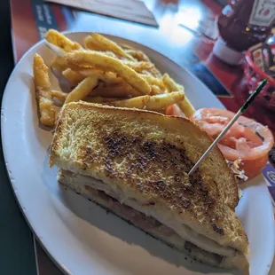 My half of the Grilled Turkey Melt for $13.99.