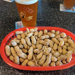 Complimentary peanuts on Thursday&apos;s.