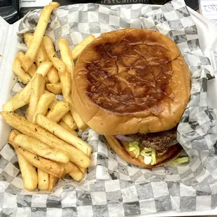 Boss Hawk - Double Cheeseburger Combo
