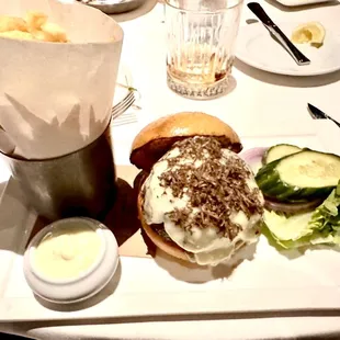 Truffle burger