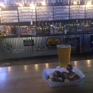 Wolfs Ridge High Banks With Pretzel Bites