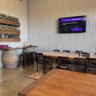 the tasting room