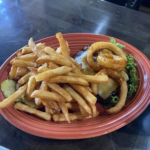 Bourbon street burger