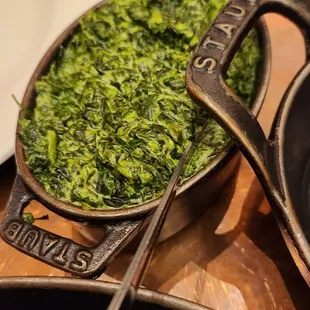 Cream spinach