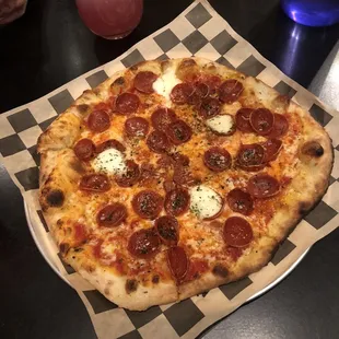 Pepperoni pizza
