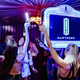 Custom VIP signs available