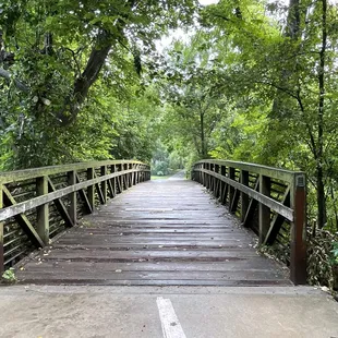 Bridge on Tomahawk Creek Trail
