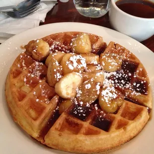 Waffle Banana Foster