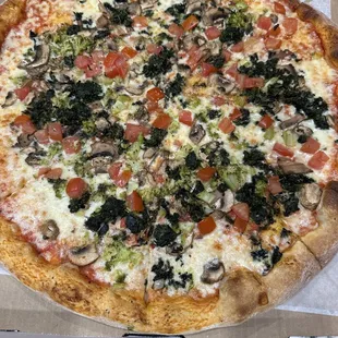 Veggie pizza