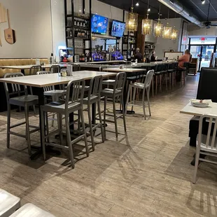inside the restaurant