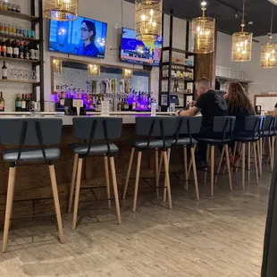 The bar