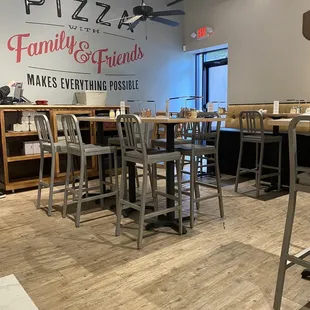 High top tables