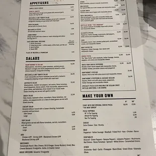 Main menu