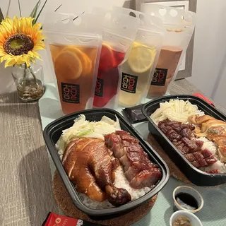 B207 Roasted Duck Leg over Noodle Broth ()