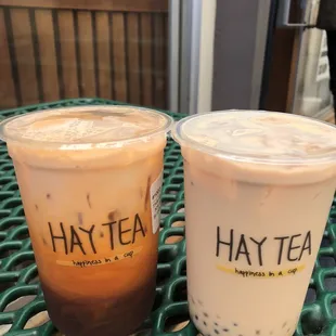 thai milk tea &amp; dragon milk tea