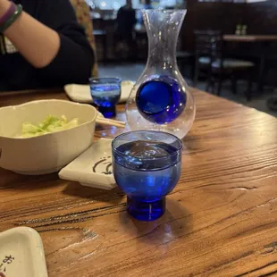 Chilled sake!