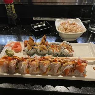 Sushi rolls