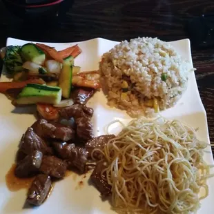 Calamari Hibachi Steak