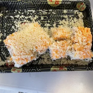 Spicy Kani roll.