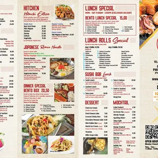 Our newly made menu with more spectacular prices that will make you want to buy more and more.