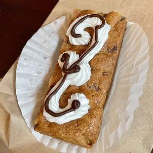 Haydel&apos;s, Magazine Street. Chocolate Chip Cookie Bar. So Very Good.