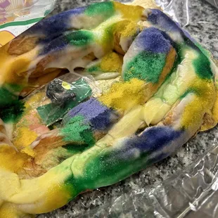 King cake without plastic lol