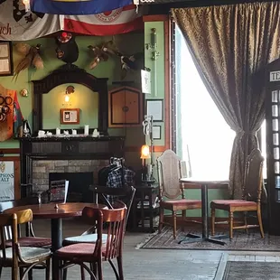 partial view of the lovely tap room