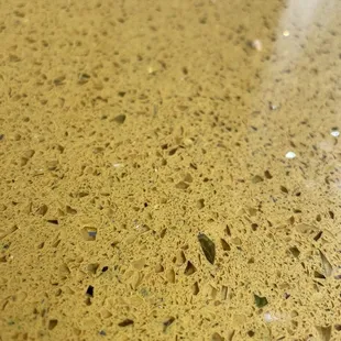 Cool countertop. Very 60's.