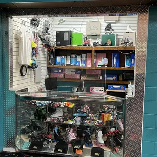 They sell skates here!