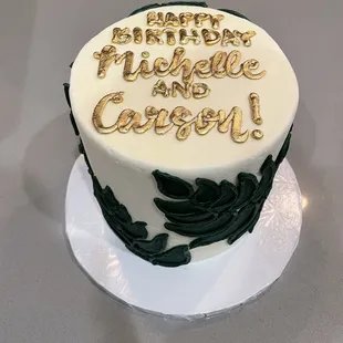 Cookies and cream custom cake