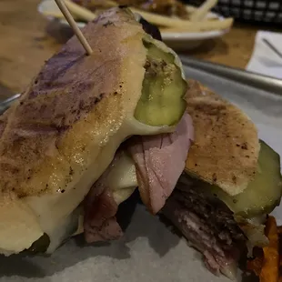Cuban Pressed Burger