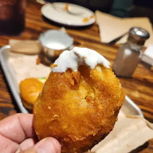 Fried Zucchini. Yum!