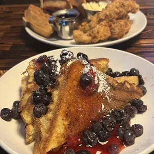 Stuffed French Toast Chicken &amp; Waffle