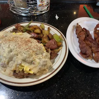 Southern Pork Benedict