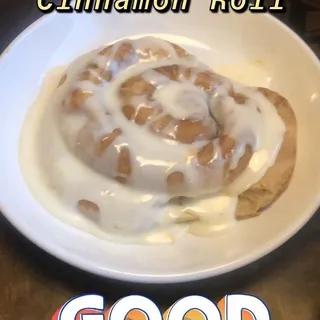 Orange Glazed Cinnamon Roll
