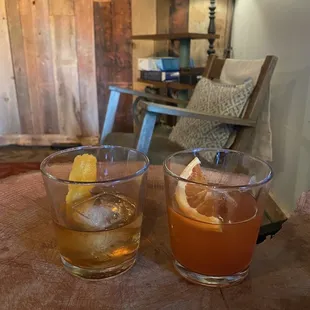 Old fashioned and Jalisco jewel