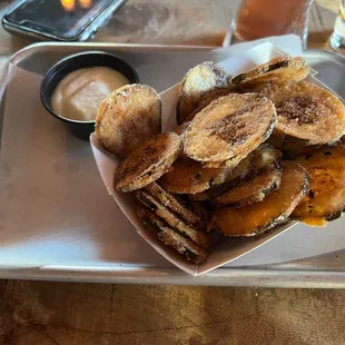 Fried pickles