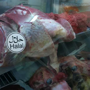 Halal meat available daily. Cut to order!