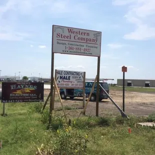 We will be doing the electrical for this new metal building being built near Leopard.