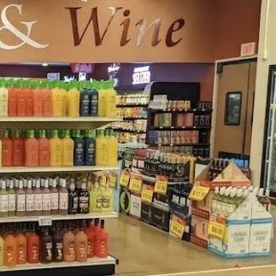 beer &amp; wine area