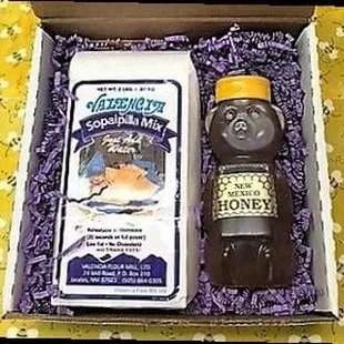 Honey gift boxes available pre-packaged or custom order