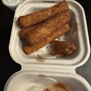 Homemade Fried Mozzarella