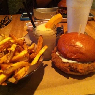 Chicken Fried Burger