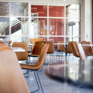 Plenty of seating at HayStack Coffee Norman.