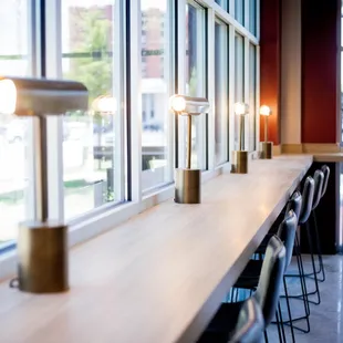 Great place to study or work at HayStack Coffee Norman.