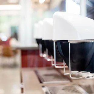 Top of the line equipment used to serve quality coffee and tea at HayStack Coffee Norman.